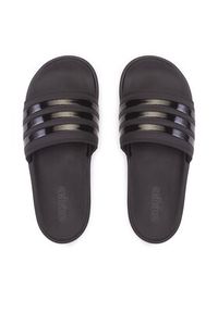 Adidas - adidas Klapki Adilette Platform Slides HQ6179 Czarny. Kolor: czarny. Materiał: syntetyk. Obcas: na platformie