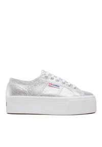 Superga Tenisówki 2790 Lame S61174W Srebrny. Kolor: srebrny. Materiał: materiał #1