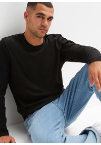 bonprix - Koszulka z długim rękawem (2 szt.). Kolor: czarny. Długość rękawa: długi rękaw. Długość: długie. Wzór: aplikacja #2