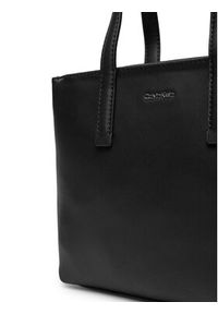 Calvin Klein Torebka K60K612904 Czarny. Kolor: czarny. Materiał: skórzane #4