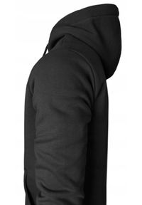 Rozpinana Bluza Męska z Kapturem - Pako Jeans - Czarna. Typ kołnierza: kaptur. Kolor: czarny. Materiał: poliester, bawełna. Styl: klasyczny #8