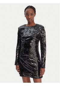 Guess Sukienka koktajlowa W6RK52 KD020 Czarny Regular Fit. Kolor: czarny. Materiał: syntetyk. Styl: wizytowy #1