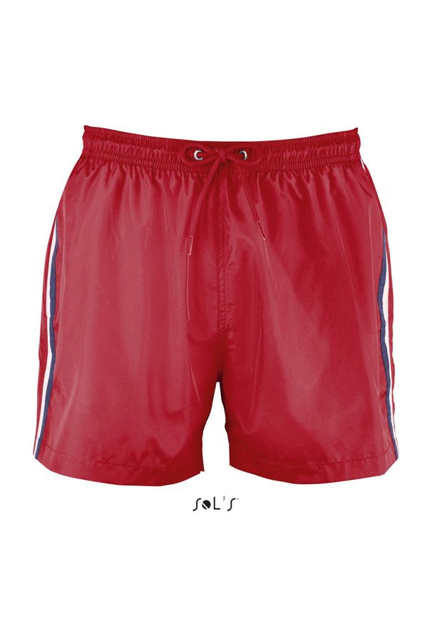 SOL'S - Szorty Sol's Sunrise. Kolor: czerwony. Długość: krótkie. Sezon: lato