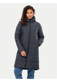 Jack Wolfskin Kurtka puchowa Deutzer 1207501 Czarny Regular Fit. Kolor: czarny. Materiał: syntetyk