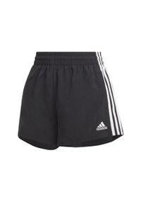 Adidas - Essentials 3-Stripes Woven Shorts. Kolor: wielokolorowy, czarny, biały. Materiał: materiał