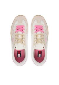 Tommy Jeans Sneakersy The Greenwich Knit EN0EN02986 Beżowy. Kolor: beżowy. Materiał: materiał #2