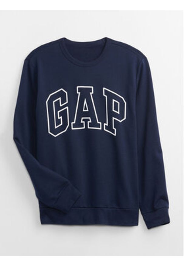 GAP - Gap Bluza 427434-01 Granatowy Regular Fit. Kolor: niebieski. Materiał: syntetyk, bawełna