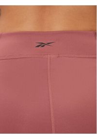 Reebok Szorty sportowe Yoga Performance IM4043 Różowy Tight Fit. Kolor: różowy. Materiał: syntetyk
