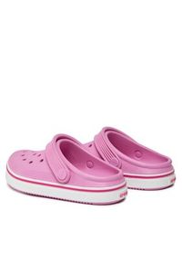 Crocs Klapki Crocs Crocband Clean Clog Kids 208477 Różowy. Kolor: różowy #3