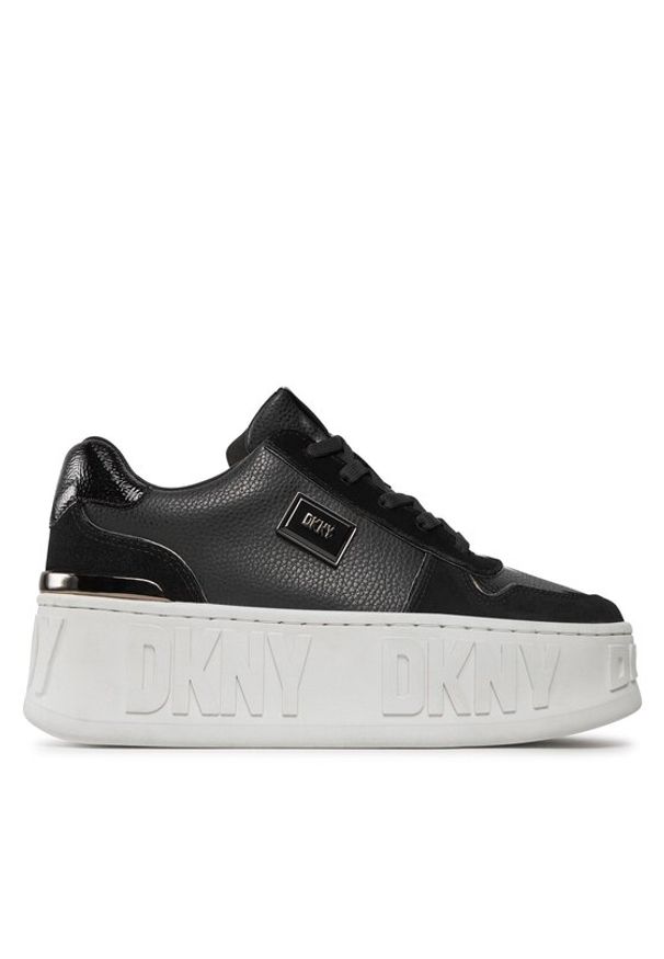 DKNY Sneakersy Lowen K3361202 Czarny. Kolor: czarny