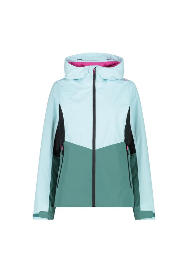 Kurtka damska turystyczna CMP 35Z6216. Kolor: zielony. Sport: turystyka piesza