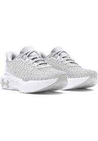 Buty do biegania damskie Under Armour Infinite Elite. Kolor: szary, biały, wielokolorowy. Materiał: syntetyk, materiał. Szerokość cholewki: normalna. Sport: bieganie