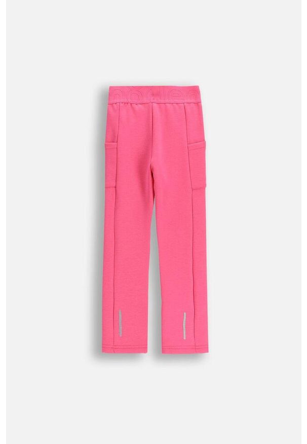 Legginsy dziecięce turystyczne ocieplane Lemon Explore ZL5. Kolor: różowy. Materiał: bawełna, poliester, elastan. Styl: sportowy