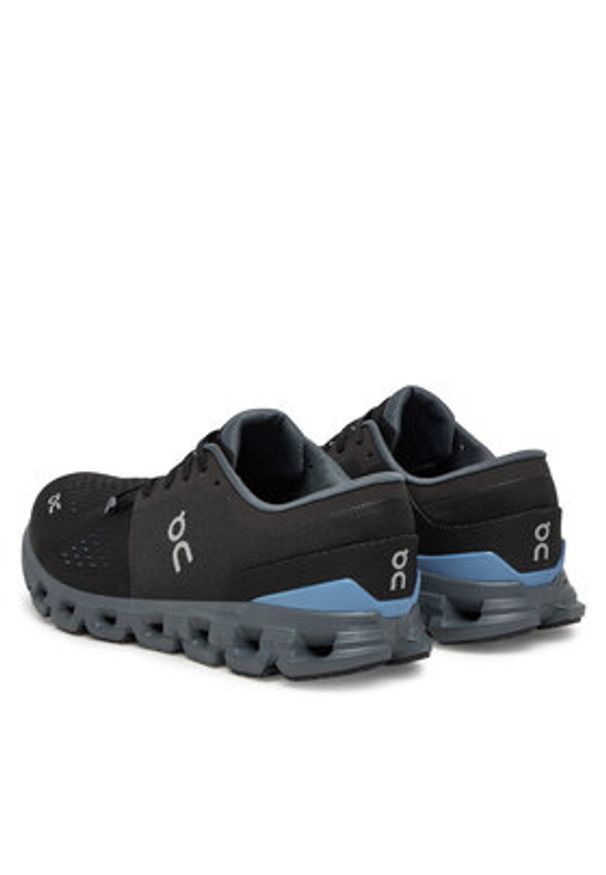 On Buty do biegania Cloud X 4 3ME30041446 Czarny. Kolor: czarny. Materiał: materiał