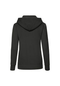 FRUIT OF THE LOOM - Bluza Damska Z Kapturem. Typ kołnierza: kaptur. Kolor: czarny