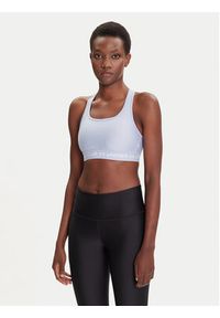 Under Armour Biustonosz sportowy Crossback Mid Bra 1361034-539 Niebieski Compression Fit. Kolor: niebieski. Materiał: syntetyk #8