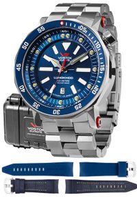 Zegarek męski Vostok Europe NH35A-620A634B srebrny. Kolor: srebrny #1