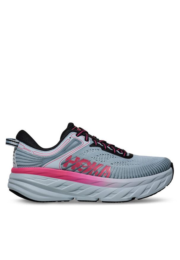 HOKA - Hoka Buty do biegania Bondi 7 1110519 Niebieski. Kolor: niebieski. Materiał: materiał