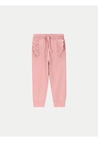 COCCODRILLO - Coccodrillo Spodnie dresowe WC4121101GPN Różowy Regular Fit. Kolor: różowy. Materiał: bawełna