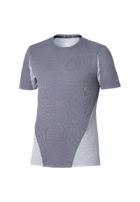 Koszulka Mizuno Light Dryaeroflow. Kolor: szary. Sport: bieganie #1