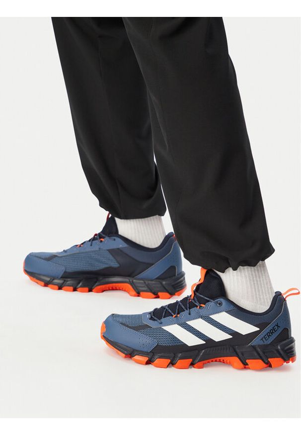 Adidas - adidas Trekkingi Terrex Rockadia Hiking Shoe KJ0411 Niebieski. Kolor: niebieski. Materiał: materiał. Model: Adidas Terrex. Sport: turystyka piesza