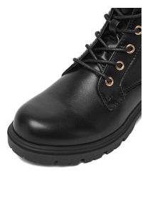 Jenny - JENNY Trzewiki CEO-HX21037-95 Czarny. Kolor: czarny. Materiał: materiał #3