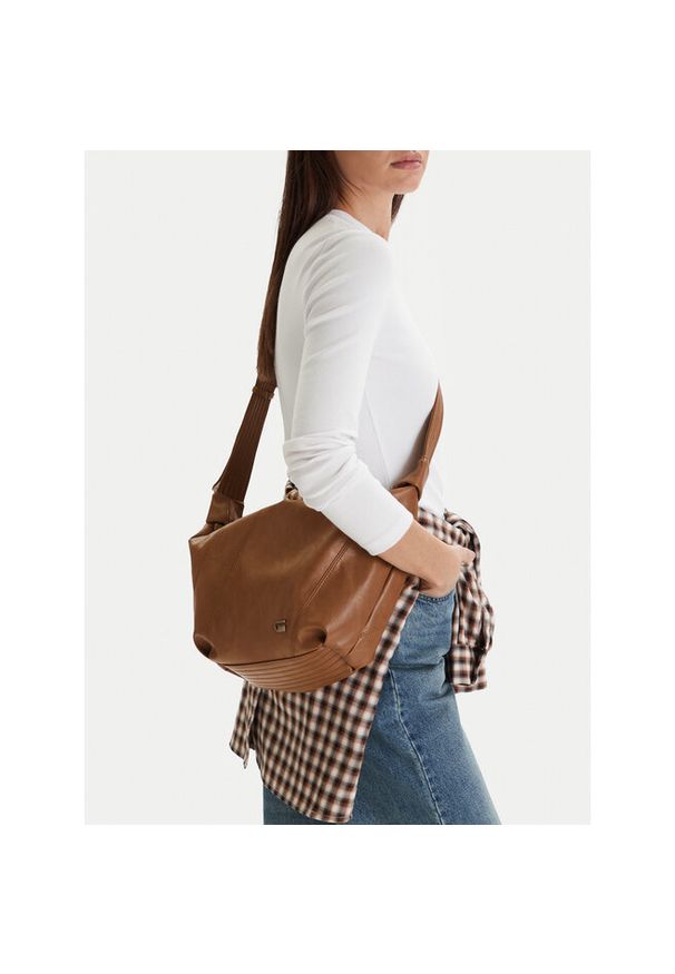G-Star RAW - Torebka G-Star Raw. Kolor: brązowy