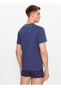 Emporio Armani Underwear Komplet 2 t-shirtów 111267 3R717 50936 Kolorowy Regular Fit. Materiał: bawełna. Wzór: kolorowy #3