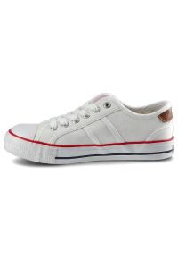 Białe Trampki Damskie Lee Cooper Stylowe Obuwie. Okazja: na co dzień. Kolor: biały. Materiał: materiał. Styl: elegancki #3