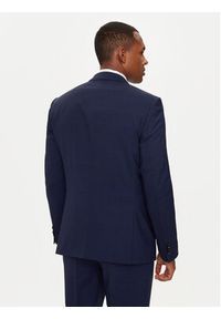 BOSS - Boss Garnitur H-Huge 50521724 Granatowy Slim Fit. Kolor: niebieski. Materiał: syntetyk, wełna