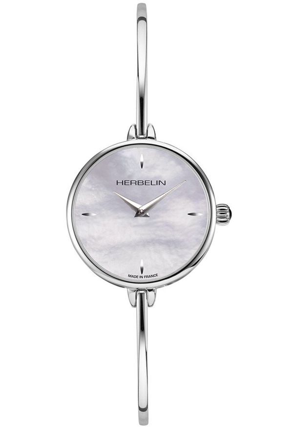 HERBELIN - Zegarek damski Herbelin 17206B19 srebrny. Kolor: srebrny