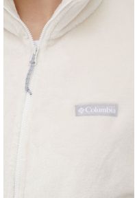 columbia - Columbia bluza Fireside damska kolor beżowy gładka 1997931-191. Okazja: na co dzień. Kolor: beżowy. Wzór: gładki. Styl: casual #6