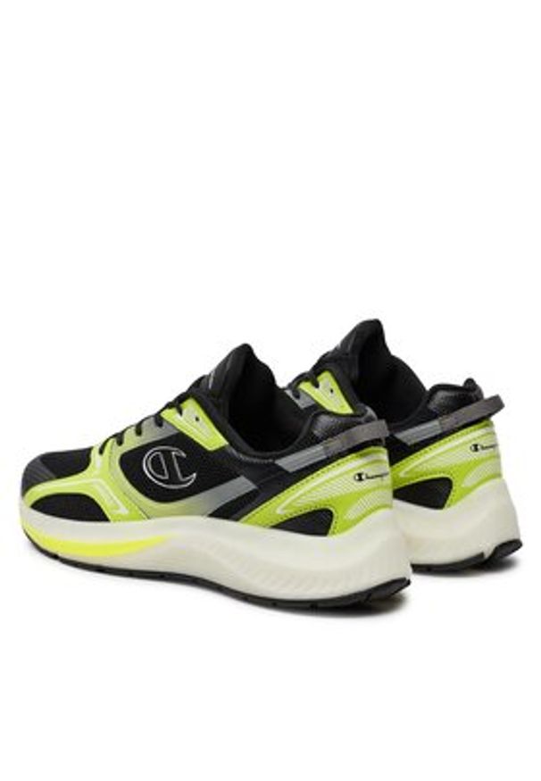 Champion Sneakersy Vibe Low Cut Shoe S22187-CHA-KK015 Czarny. Kolor: czarny. Materiał: materiał