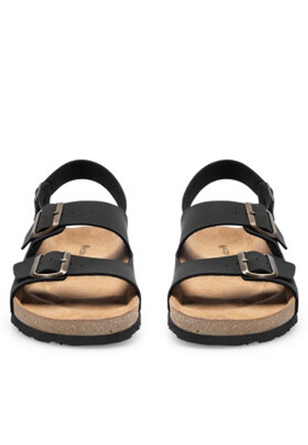 Inblu Sandały NU000013 014 Czarny. Kolor: czarny