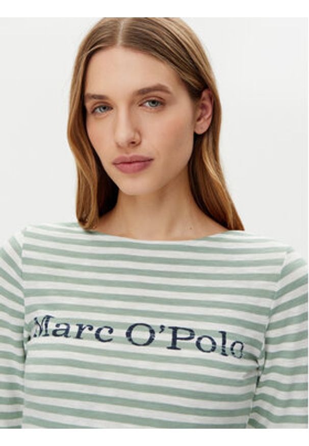 Marc O'Polo Bluzka 502 2196 52131 Zielony Regular Fit. Typ kołnierza: polo. Kolor: zielony. Materiał: bawełna
