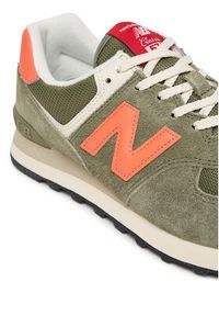 New Balance Sneakersy U574BGR Khaki. Kolor: brązowy. Materiał: zamsz, skóra. Model: New Balance 574 #2