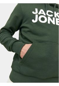 Jack & Jones - Jack&Jones Bluza Corp 12152840 Zielony Standard Fit. Kolor: zielony. Materiał: syntetyk, bawełna #5