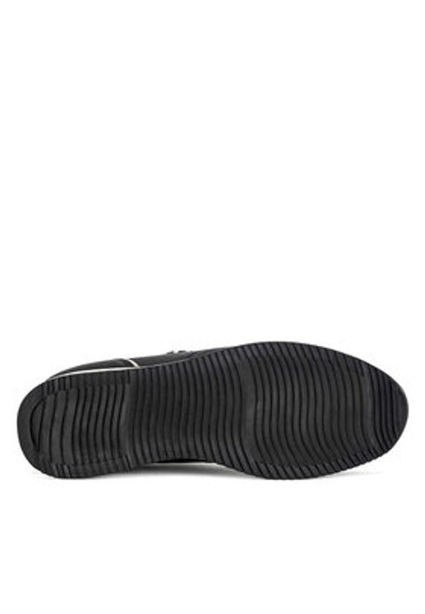 MEXX Sneakersy MI001008043W Czarny. Kolor: czarny. Materiał: skóra