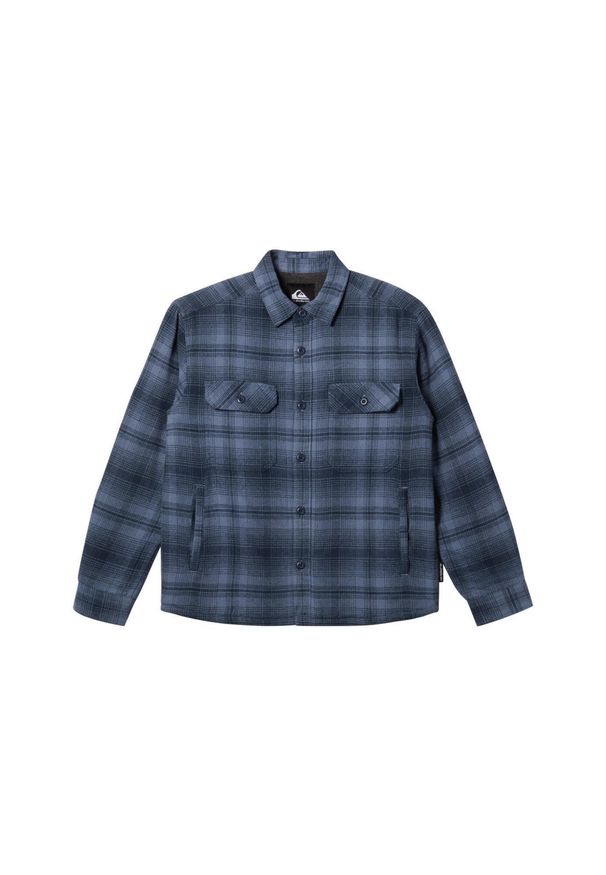 Quiksilver - dla Chłopcy VENTURE Niebieski. Kolor: niebieski. Materiał: materiał, bawełna. Długość rękawa: długi rękaw. Długość: długie
