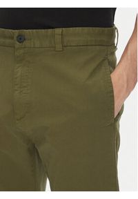 Hugo - HUGO Chinosy 50530886 Zielony Slim Fit. Kolor: zielony. Materiał: bawełna #5