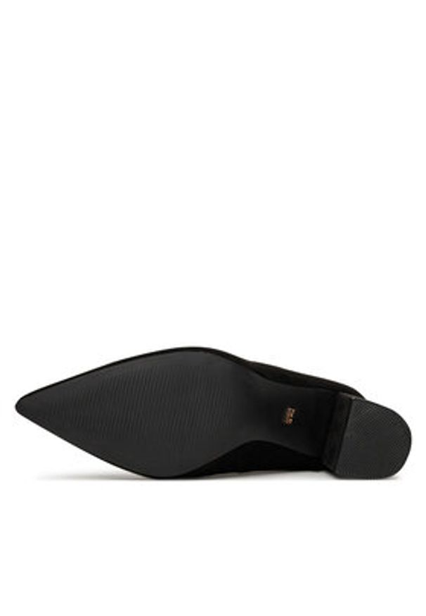 DeeZee Czółenka KB-008A Czarny. Kolor: czarny. Materiał: materiał