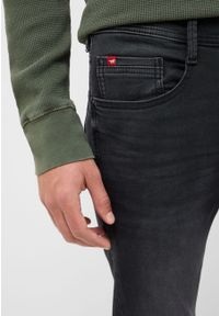 Męskie Spodnie jeansowe Mustang Style Oregon Slim K Denim Black 1017227 4000 883 #7