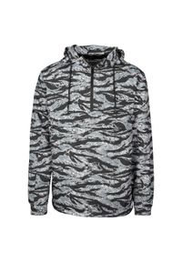 Urban Classics - Parka Urban Classic tiger pull over. Kolor: szary, wielokolorowy, czarny. Sezon: zima #1
