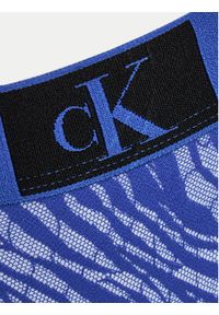 Calvin Klein Underwear Stringi 000QF7378E Niebieski. Kolor: niebieski. Materiał: syntetyk #2