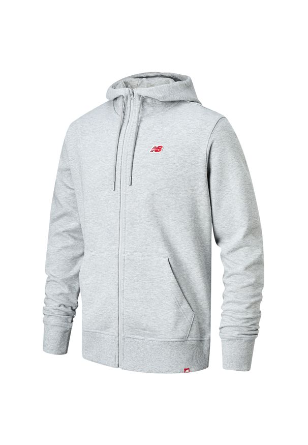 New Balance MJ01663AG. Okazja: na co dzień. Typ kołnierza: kaptur. Materiał: bawełna. Styl: casual