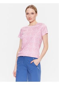 Regatta Koszulka techniczna Fingal RWT231 Różowy Regular Fit. Kolor: różowy. Materiał: syntetyk #1