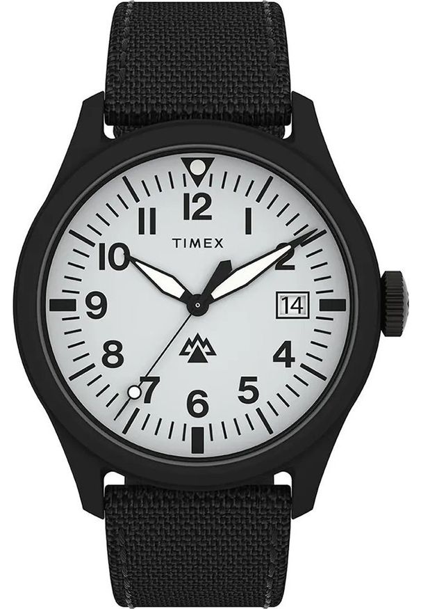 Zegarek Timex Zegarek męski Timex TW2W34700 czarny. Kolor: czarny