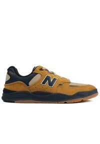Buty New Balance Numeric NM1010RF - brązowe. Kolor: brązowy. Materiał: guma, zamsz, materiał, skóra, tkanina. Szerokość cholewki: normalna. Sport: fitness, skateboard, bieganie #1