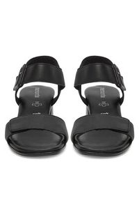 Remonte Sandały D1K51-00 Czarny. Kolor: czarny. Materiał: skóra #2