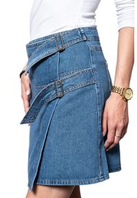 Mustang - SPÓDNICA JEANSOWA MUSTANG Wrap Skirt 1007016 5000 680. Materiał: jeans #6